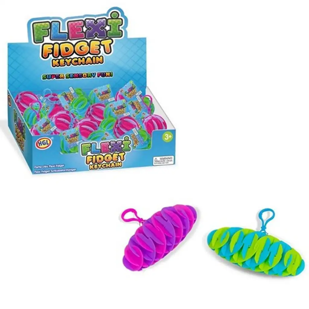 Flexi Fidget ключодържател в два цвята 1бр изображение 1