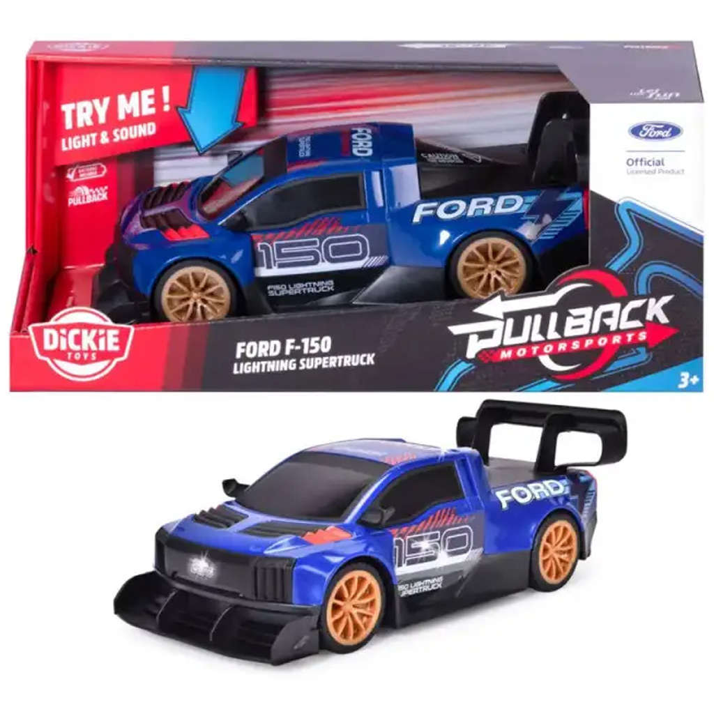 Ford F-150 Lightning Supertruck количка с светлина и звук - Dickie Toys изображение 1