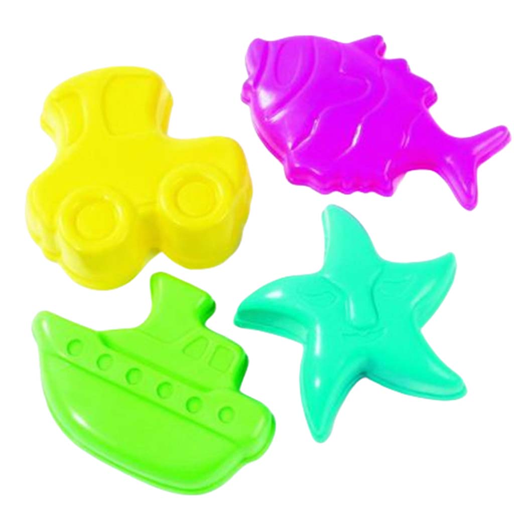 Форми за пясъчник 4бр - D-Toys изображение 1