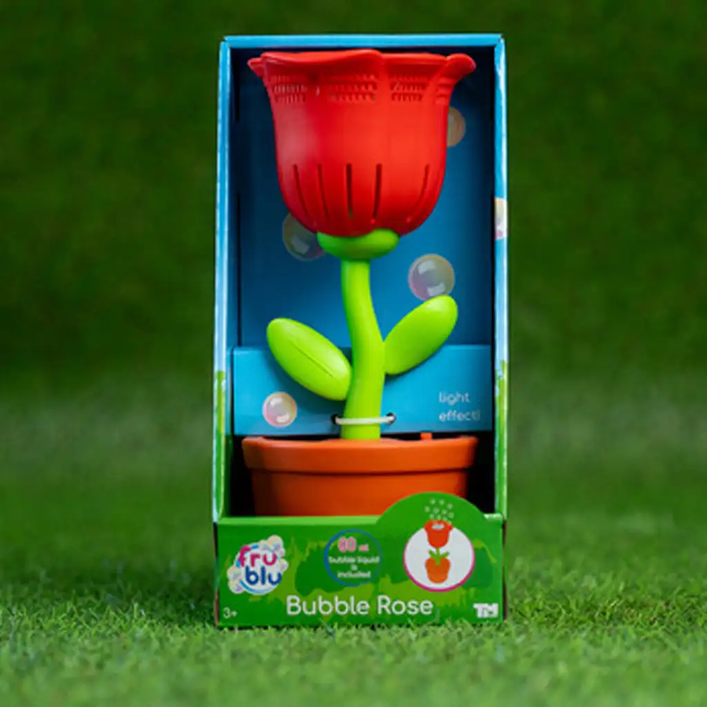 FruBlu: Светеща машина за балони Роза 2x40ml течност изображение 3
