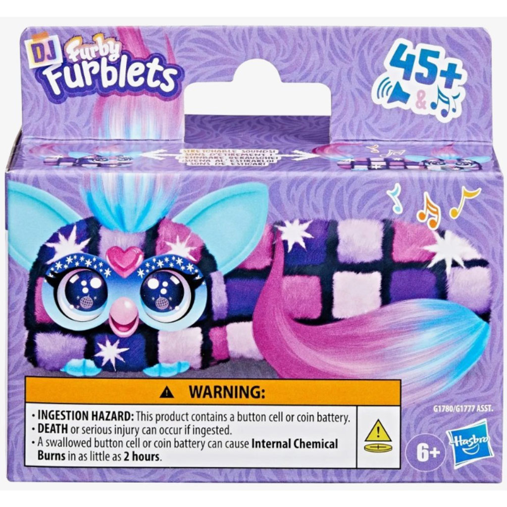 Furby: DJ Furblets Dis-Co-Daz интерактивна плюшена фигура - Hasbro изображение 1