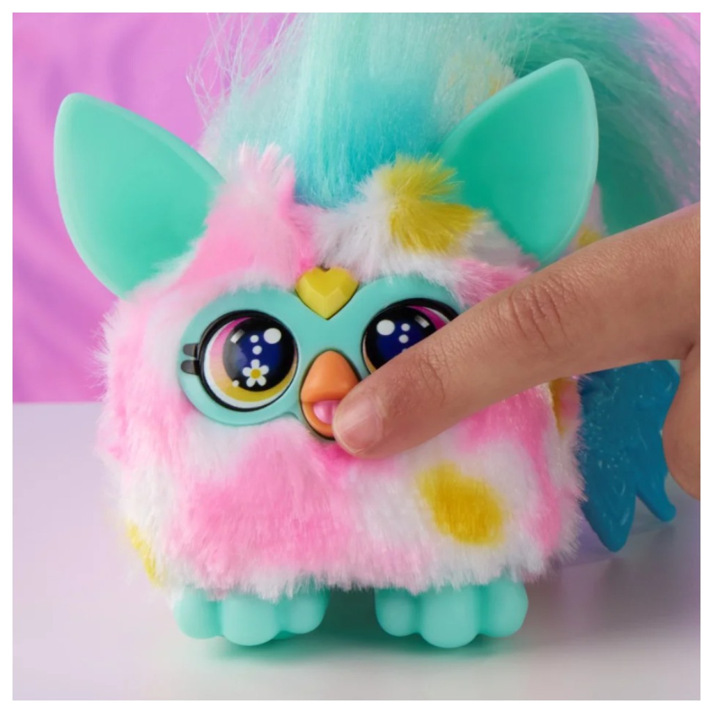 Furby: DJ Furblets Flower-Ella интерактивна плюшена фигура - Hasbro изображение 3