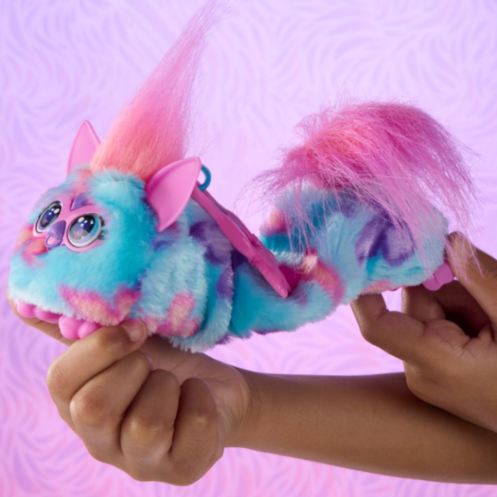 Furby: DJ Furblets Flut-Ter-Luv интерактивна плюшена фигура - Hasbro изображение 3
