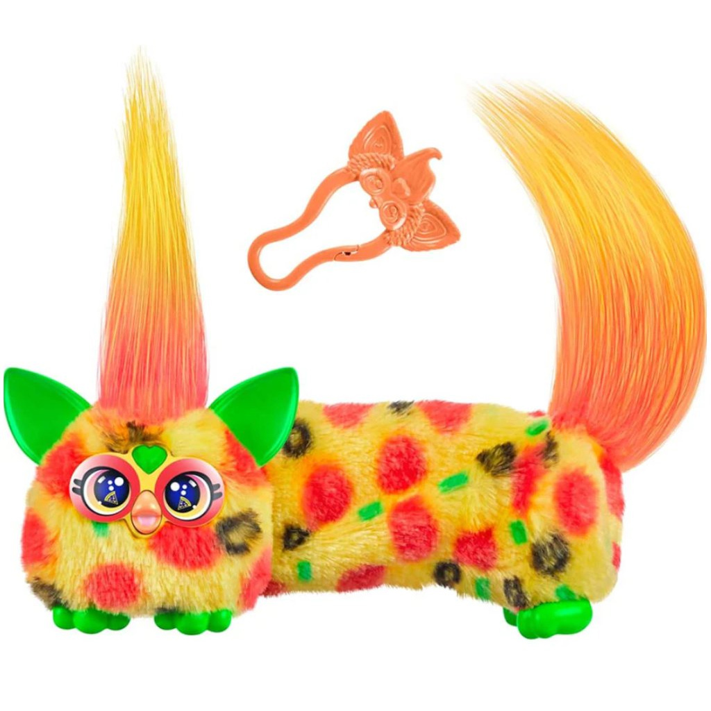 Furby: DJ Furblets Pepp-Oh-Roni интерактивна плюшена фигура - Hasbro изображение 2
