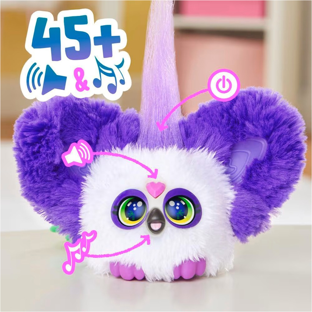 Furby: Furblets Bam-Boo интерактивна плюшена фигура - Hasbro изображение 3