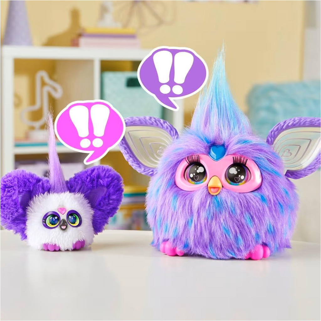 Furby: Furblets Bam-Boo интерактивна плюшена фигура - Hasbro изображение 4