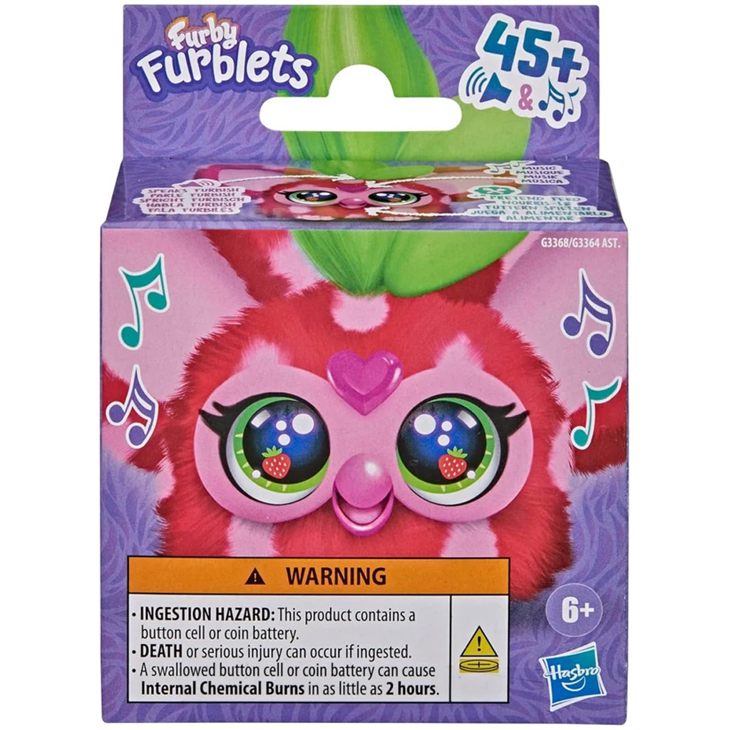Furby: Furblets Ber-Ree интерактивна плюшена фигура - Hasbro изображение 1
