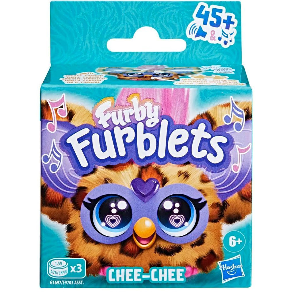 Furby: Furblets Chee-Chee интерактивна плюшена играчка - Hasbro изображение 1