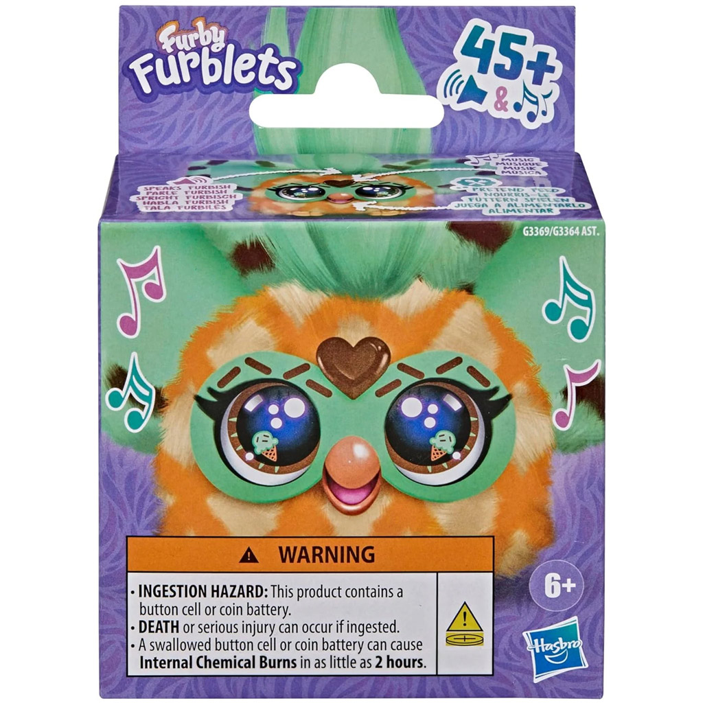 Furby: Furblets Min-Tee интерактивна плюшена фигура - Hasbro изображение 1
