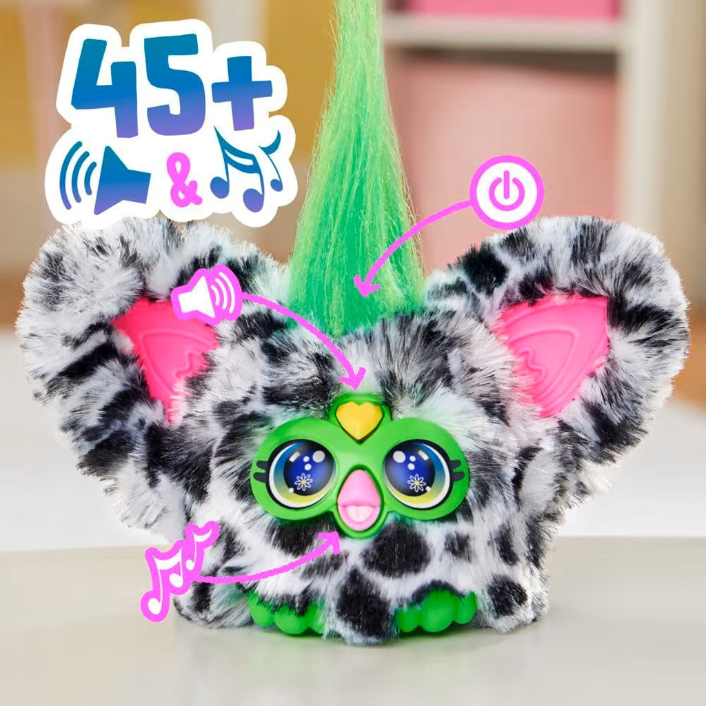 Furby: Furblets Moo-Boo интерактивна плюшена фигура - Hasbro изображение 3