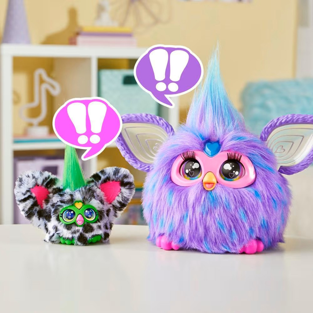 Furby: Furblets Moo-Boo интерактивна плюшена фигура - Hasbro изображение 4