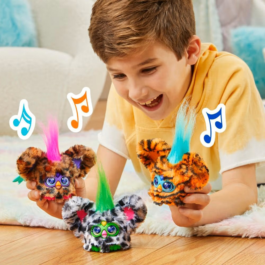 Furby: Furblets Moo-Boo интерактивна плюшена фигура - Hasbro изображение 5