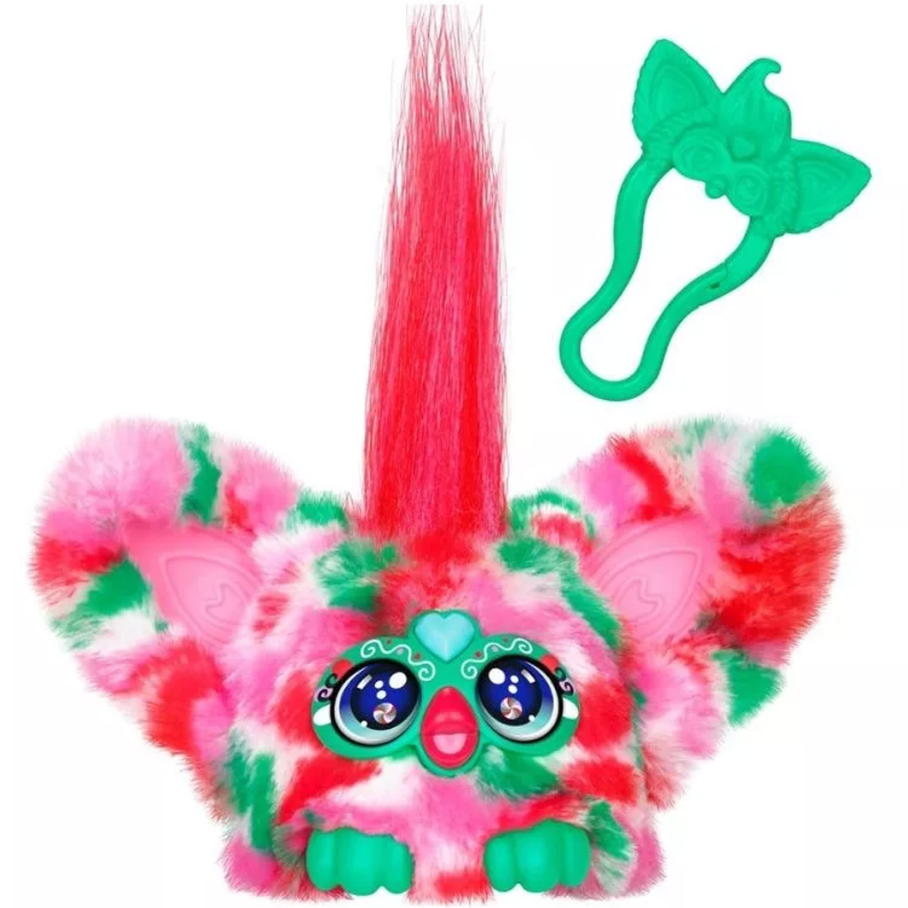 Furby: Furblets Pep-Mint интерактивна плюшена играчка - Hasbro изображение 2