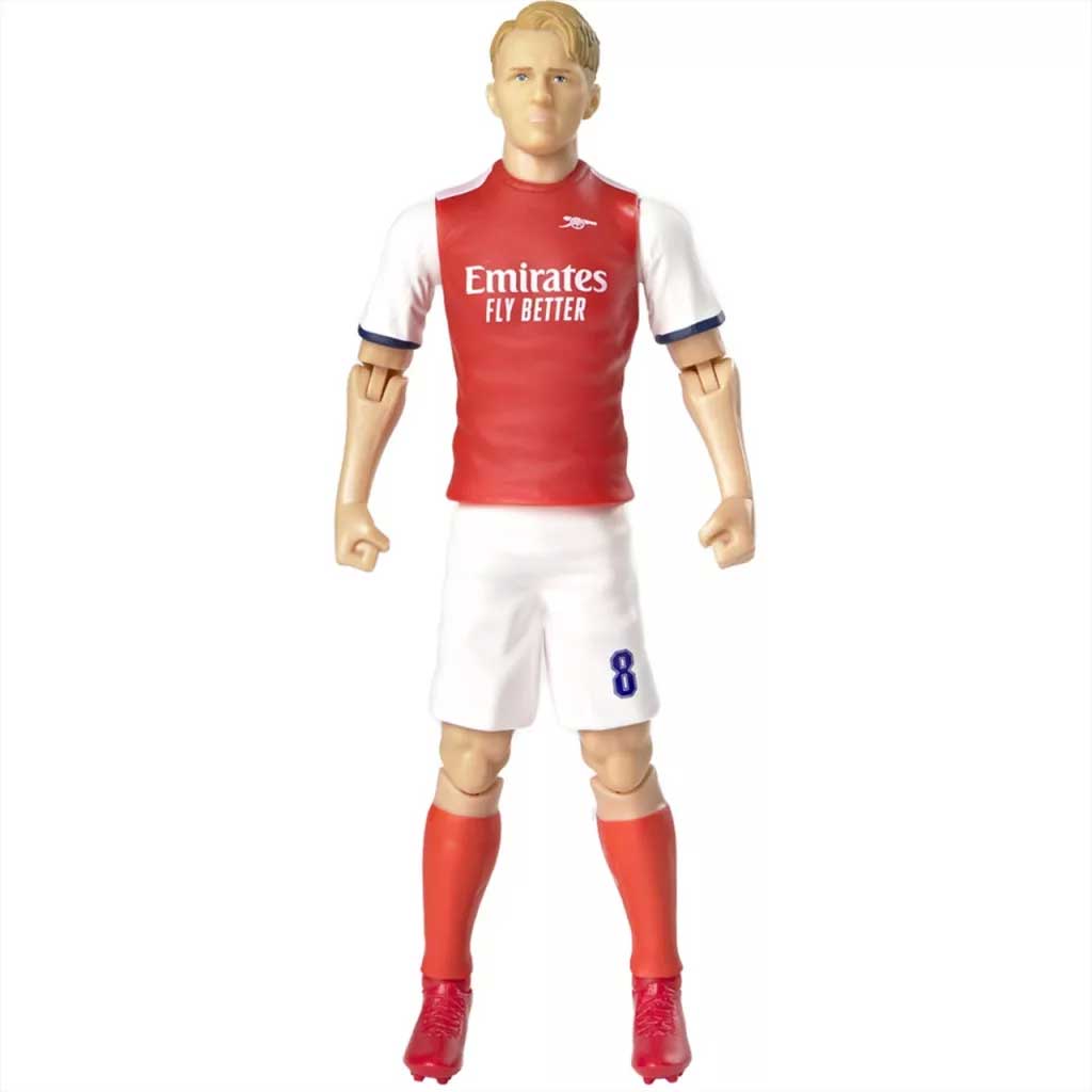 Футболист екшън фигура, 20 см - Arsenal, в екип на Ødegaard с номер 8 изображение 2