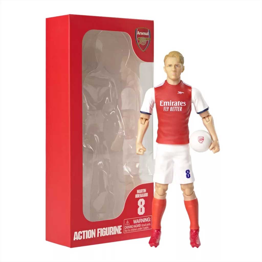 Футболист екшън фигура, 20 см - Arsenal, в екип на Ødegaard с номер 8 изображение 1