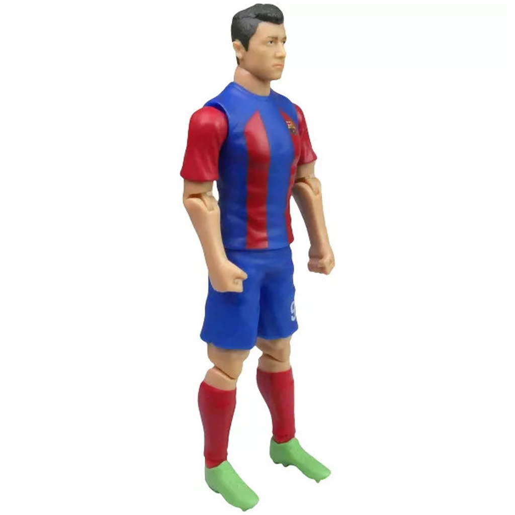 Футболист екшън фигура, 20 см - FC Barcelona, Lewandowski с номер 9 изображение 2
