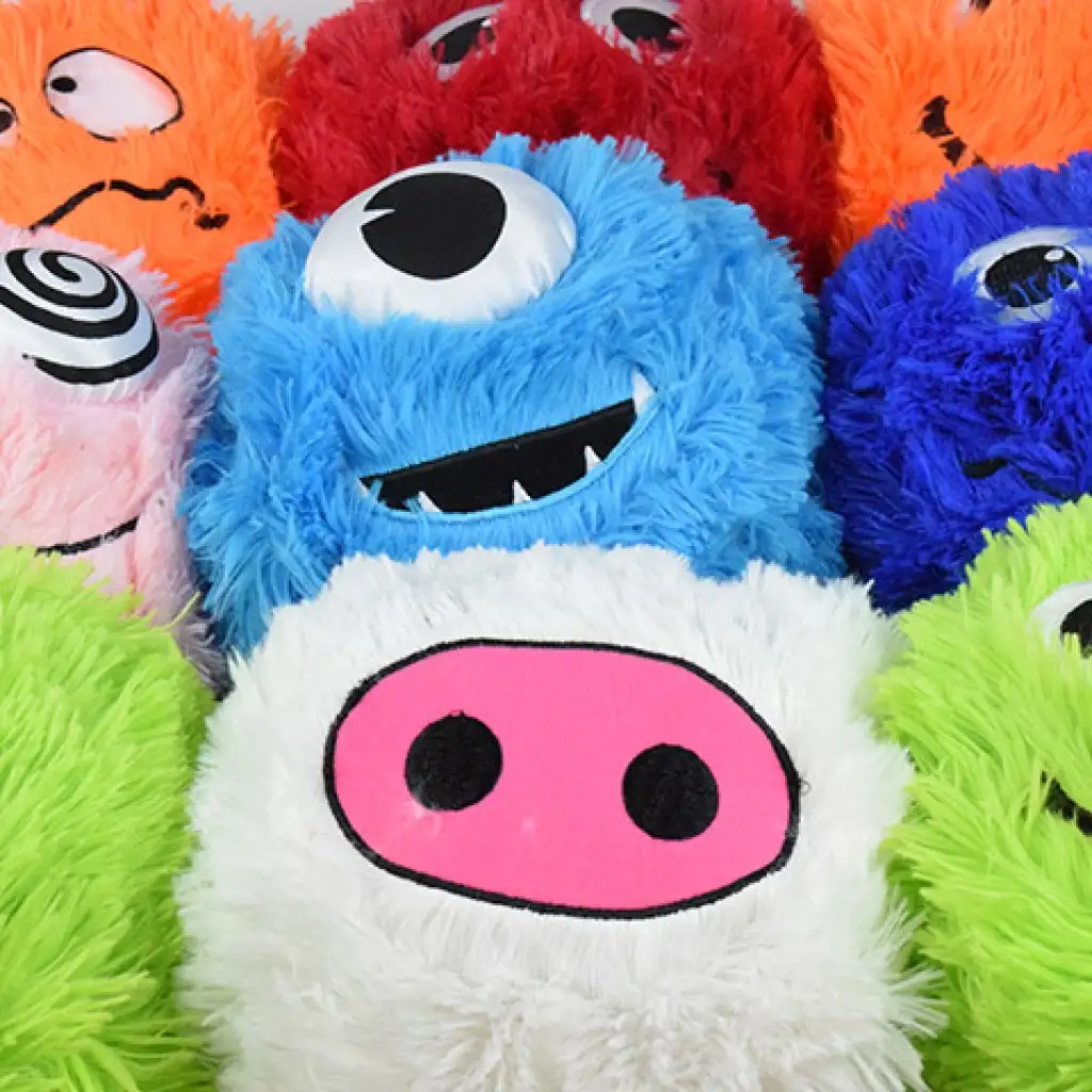 Fuzzy Monsters пухкав плюшен топка в различни варианти 23см изображение 6