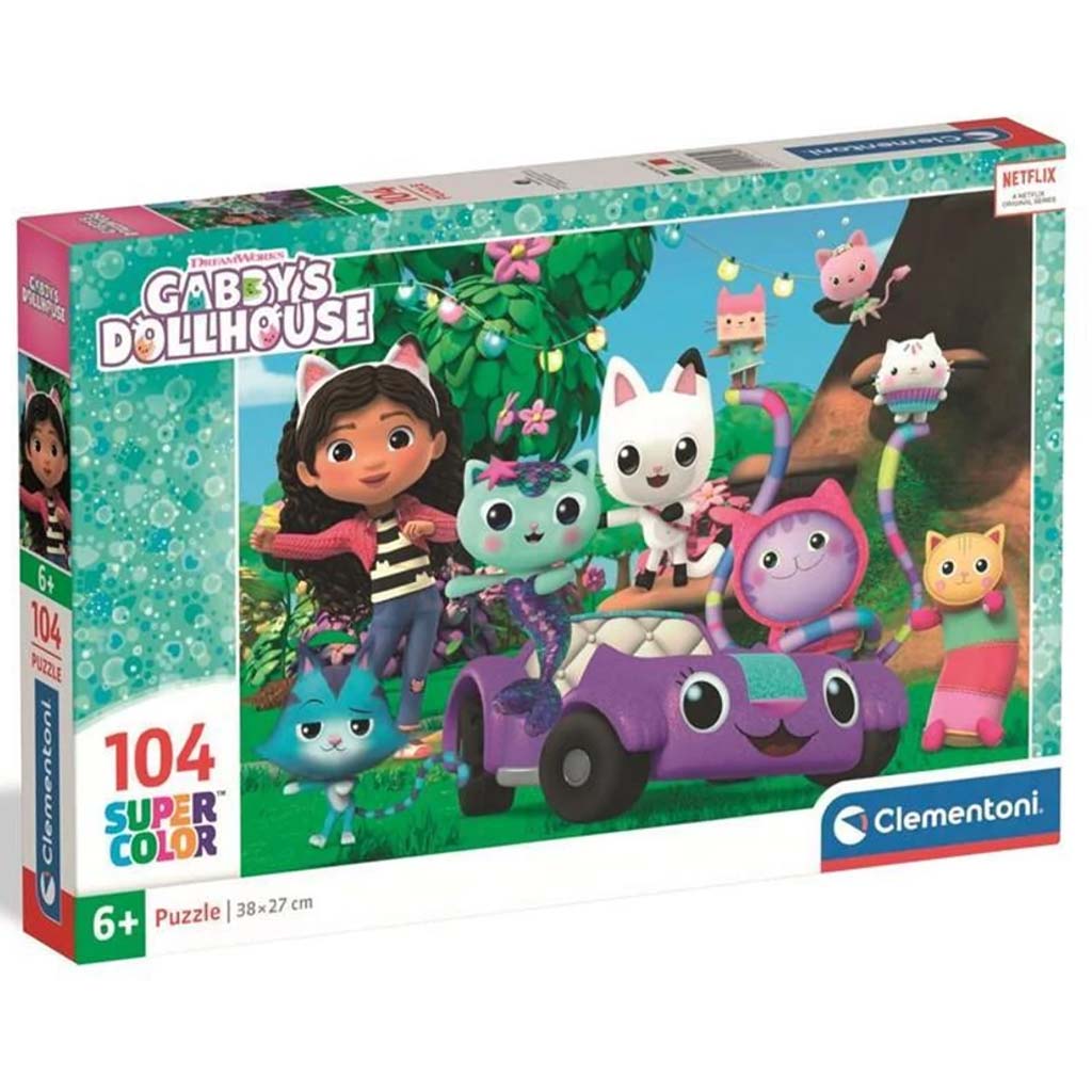 Gabi къща за играчки 104 части суперцветен пъзел - Clementoni изображение 1