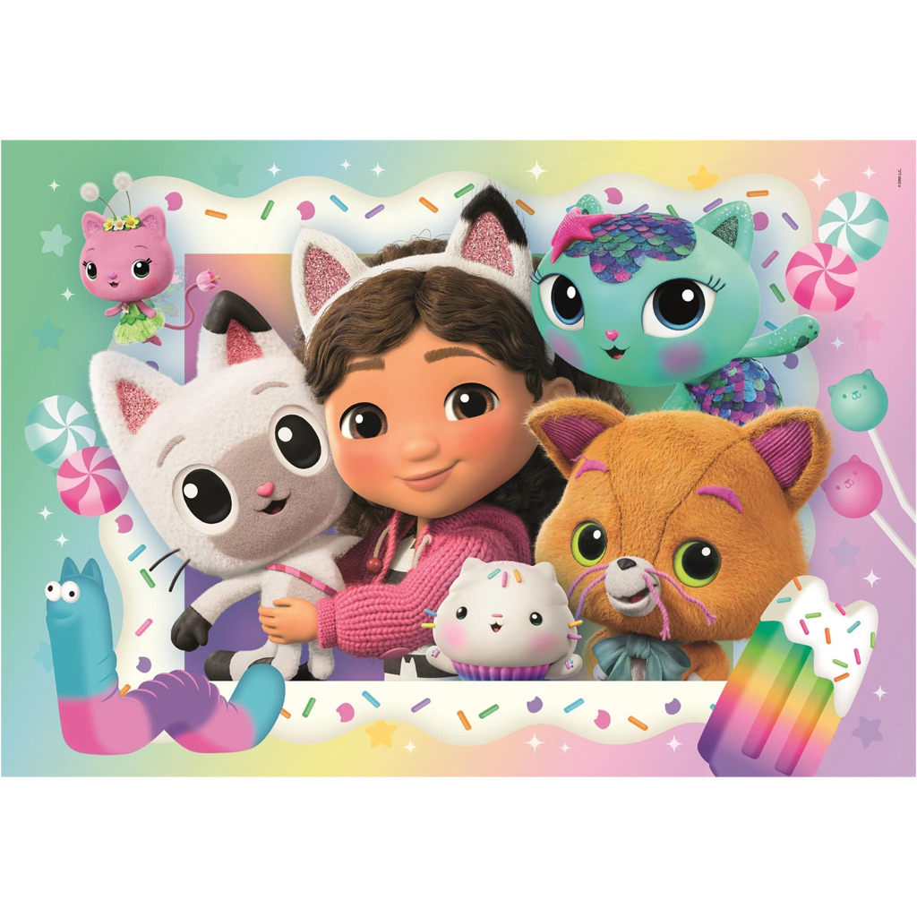 Gabi къща за играчки 2x20бр. Supercolor пъзел - Clementoni изображение 3