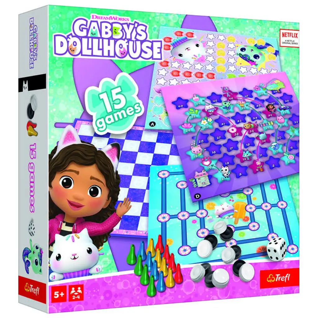 Gabi къща за кукли 15бр. комплект играчки - Trefl изображение 1