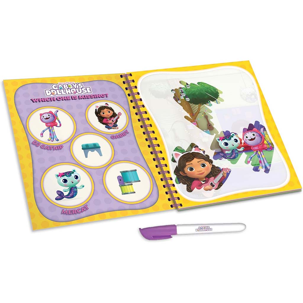 Gabi къща за кукли Gabdorable с водно рисуване книга за оцветяване - Lisciani изображение 2