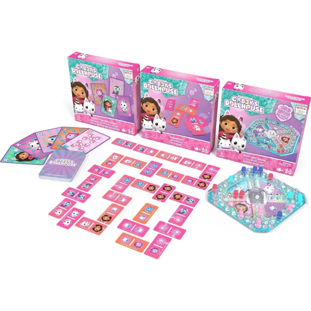 Gabi Къща за кукли: комплект от 3 настолни игри - Spin Master изображение 1