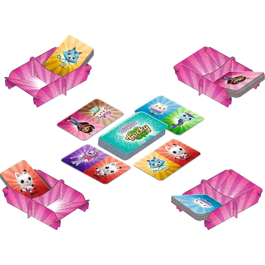 Gabi Къща за кукли: Lucky картова игра - Trefl изображение 2