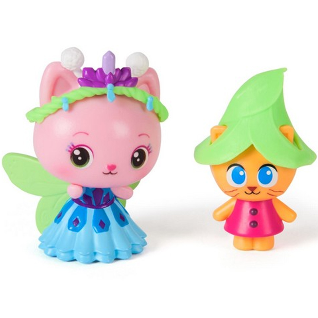Gabi куклен дом кино - Queen Kitty Fairy и Kitty Gnome 2-ри фигурен пакет - Spin Master изображение 2