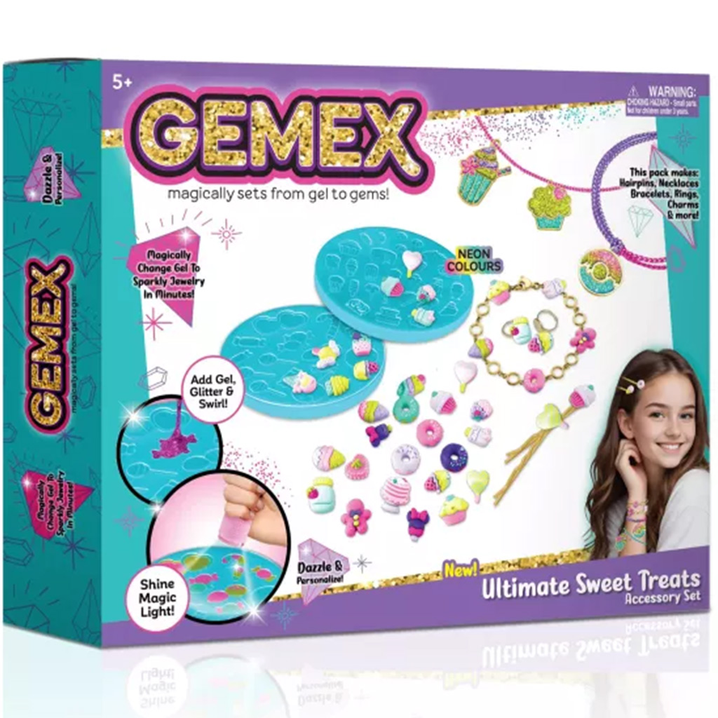 Gemex: Комплект за изработка на бижута от гел и скъпоценни камъни изображение 1