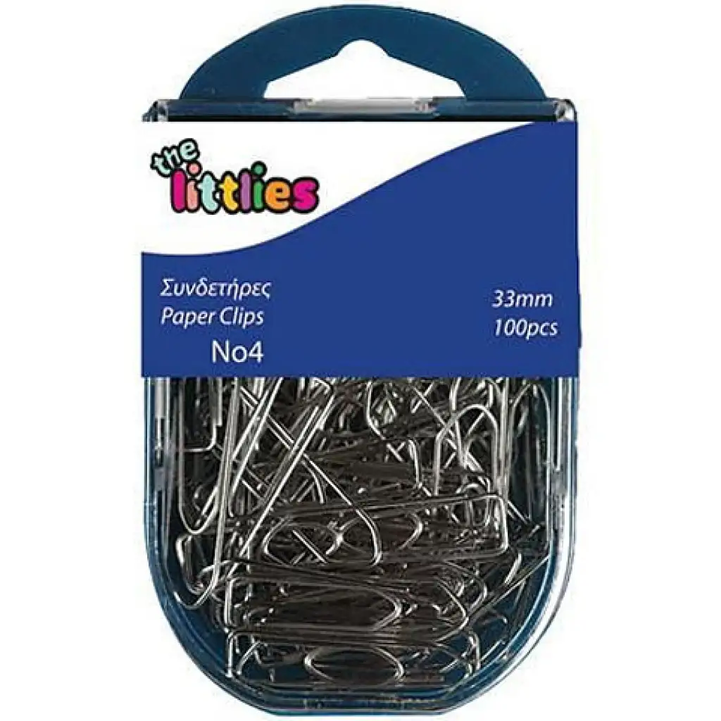 Гемпапки в пластмасова кутия 33mm 100бр изображение 1