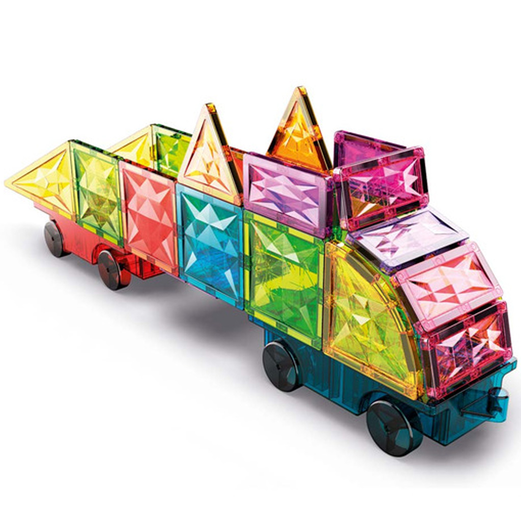 Geomag: Магнитни плочки Gems за магнитни строителни блокчета 24бр. комплект изображение 3
