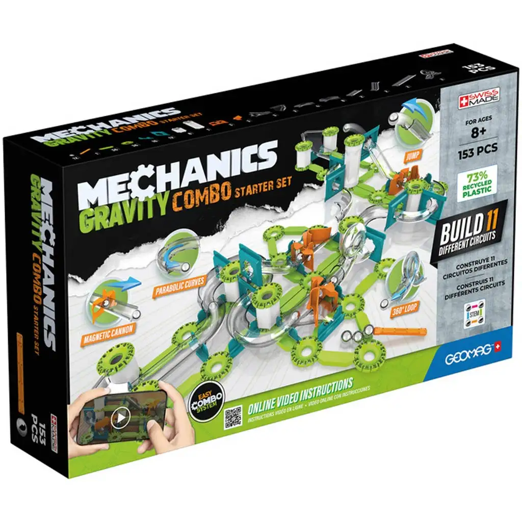 Geomag: Mechanics Gravity Recycled Начален комплект 153бр изображение 1
