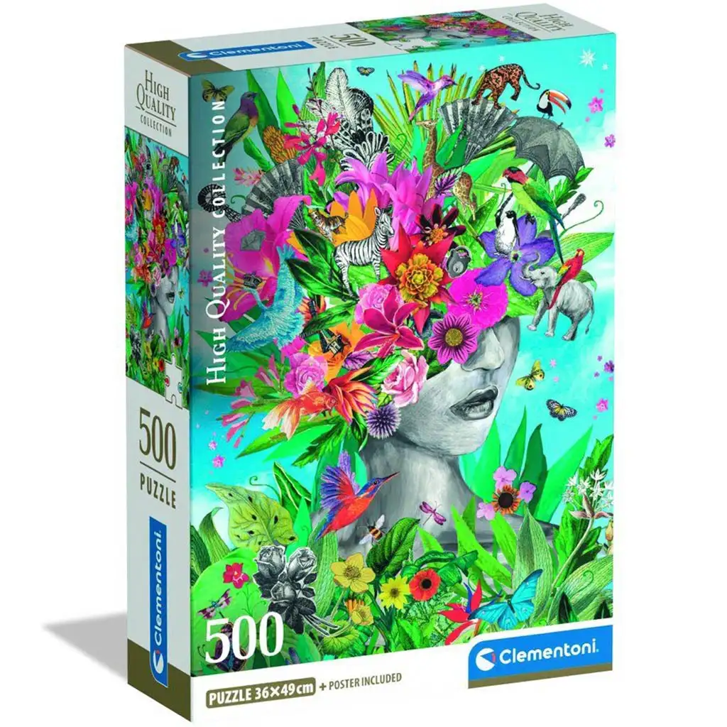 Глава в джунглата HQC 500 части пъзел - Clementoni изображение 1