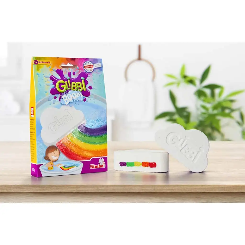 Glibbi Boom: облачна форма за баня с цветове на дъгата - Simba toys изображение 5