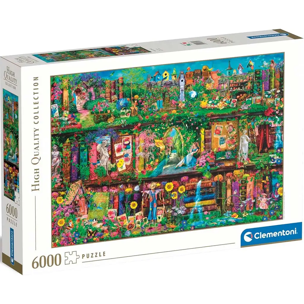 Градинска рафт 6000бр. HQC пъзел - Clementoni изображение 1