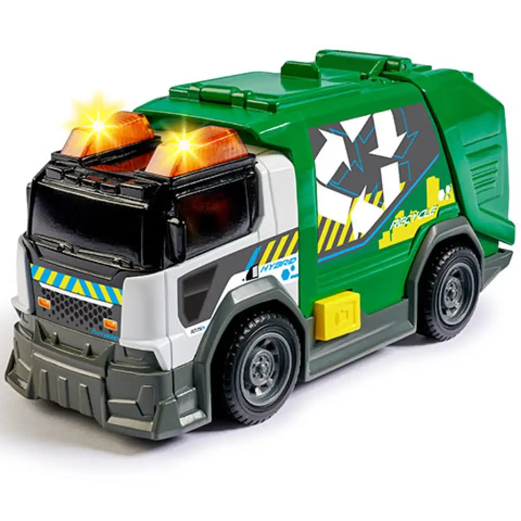 Градски сметосъбирач с светлина и звук 15см - Dickie Toys изображение 2
