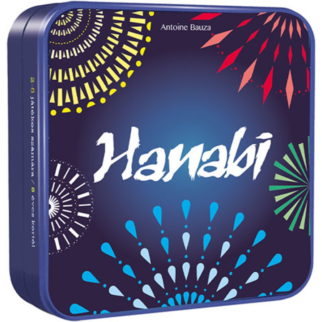 Hanabi настолна игра в метална кутия изображение 1