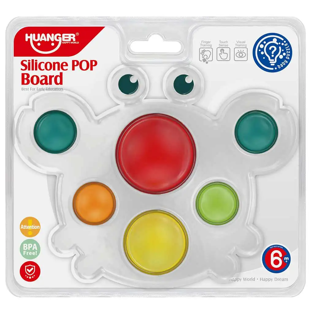 Happy World: Pop it! Успокояваща ракообразна играчка за развитие на умения изображение 1