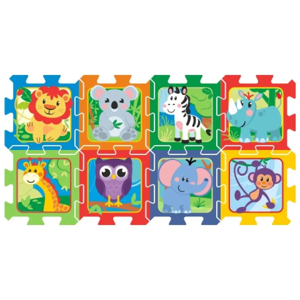 Happy Zoo - Щастлив Зоопарк гъбен пъзел изображение 3