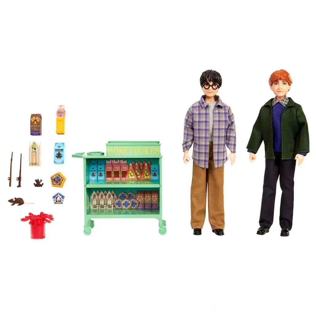 Хари Потър: Хари и Рон на експреса Рокфорт - Mattel изображение 4