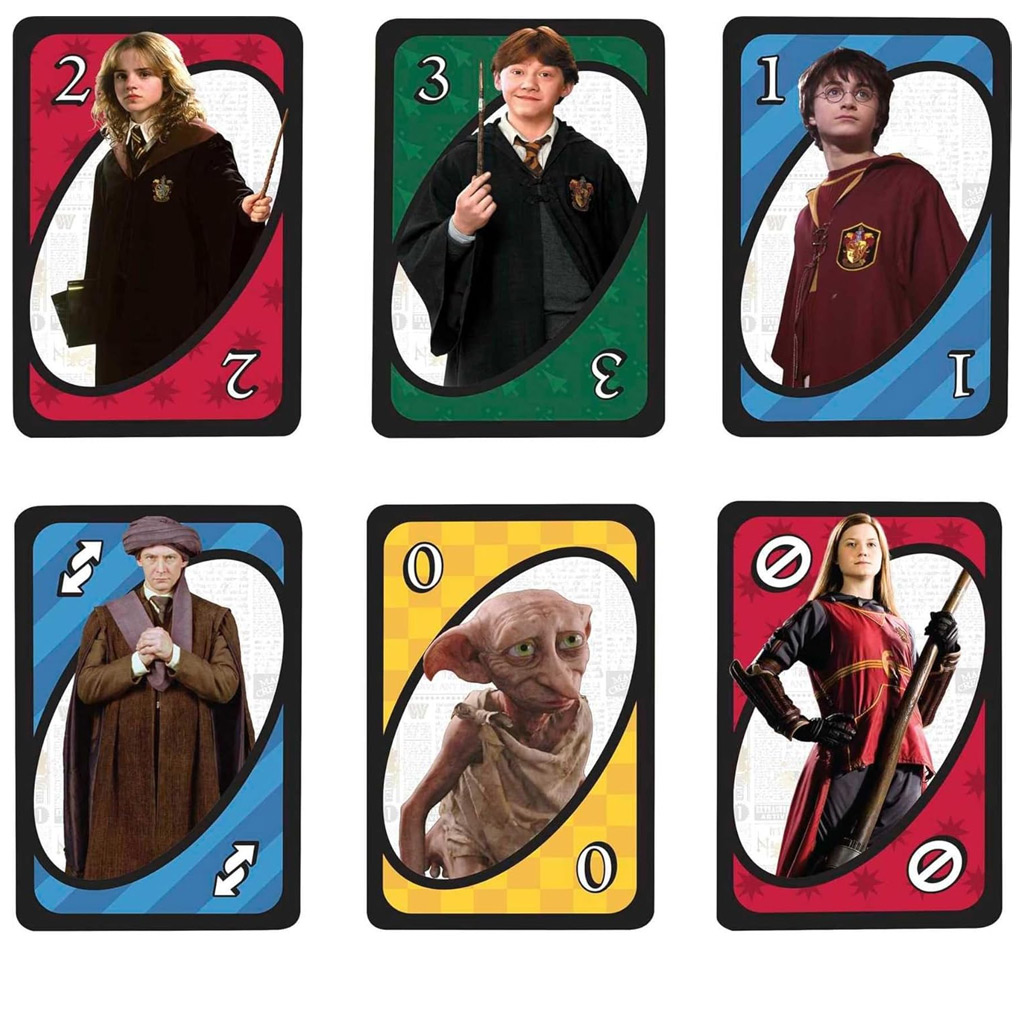 Harry Potter UNO карта - Mattel изображение 3