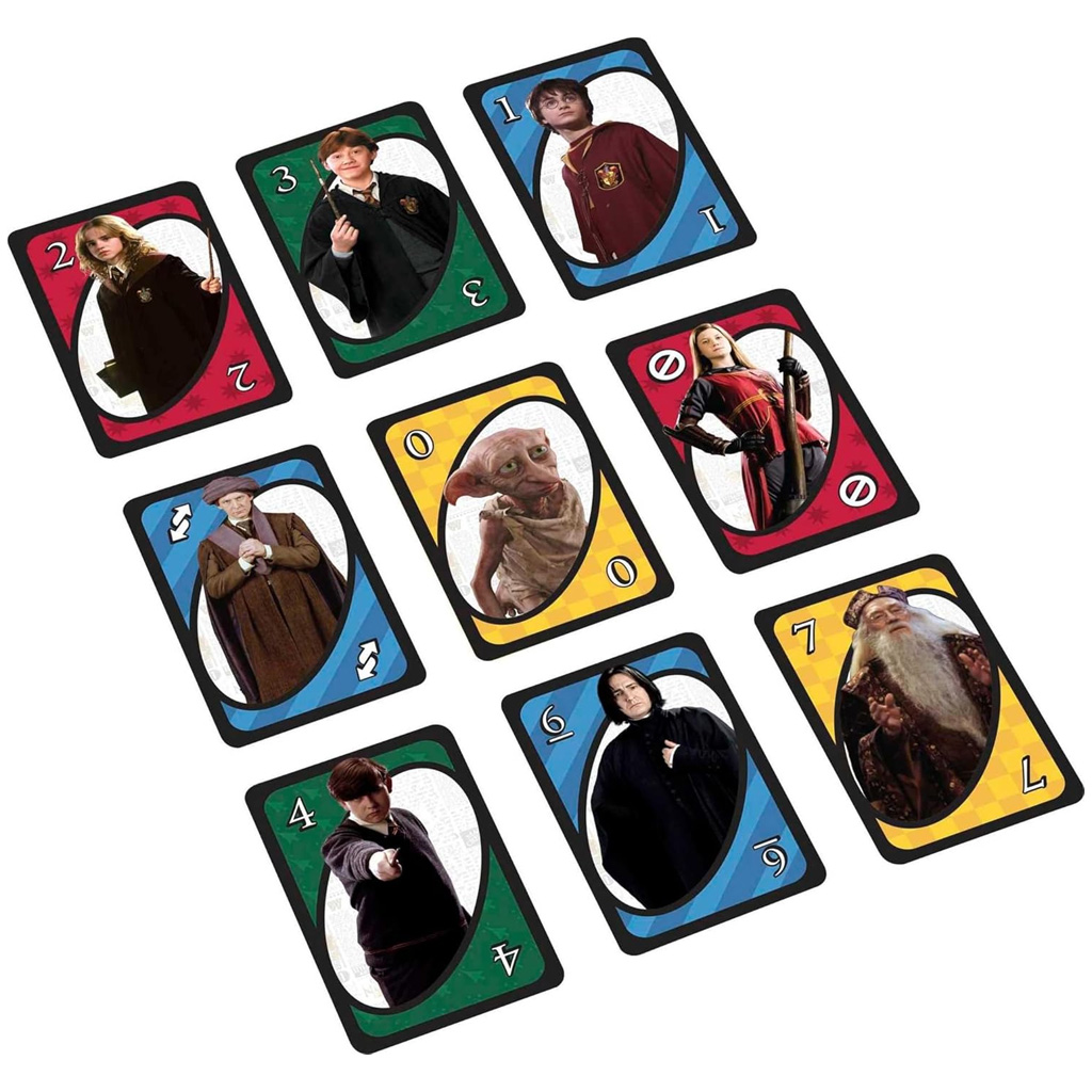 Harry Potter UNO карта - Mattel изображение 4