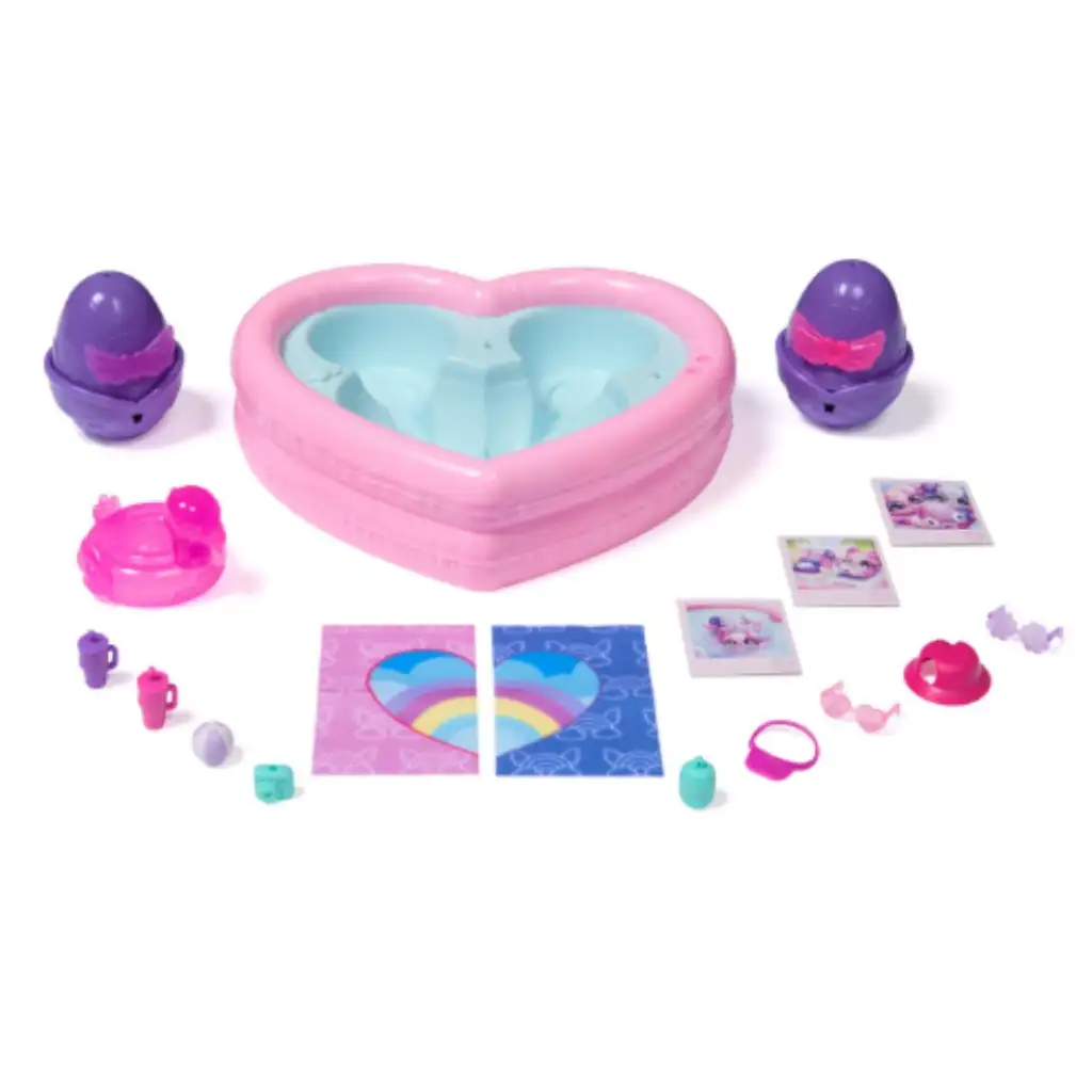 Hatchimals Alive!: Неонова дъга басейн парти комплект - Spin Master изображение 2