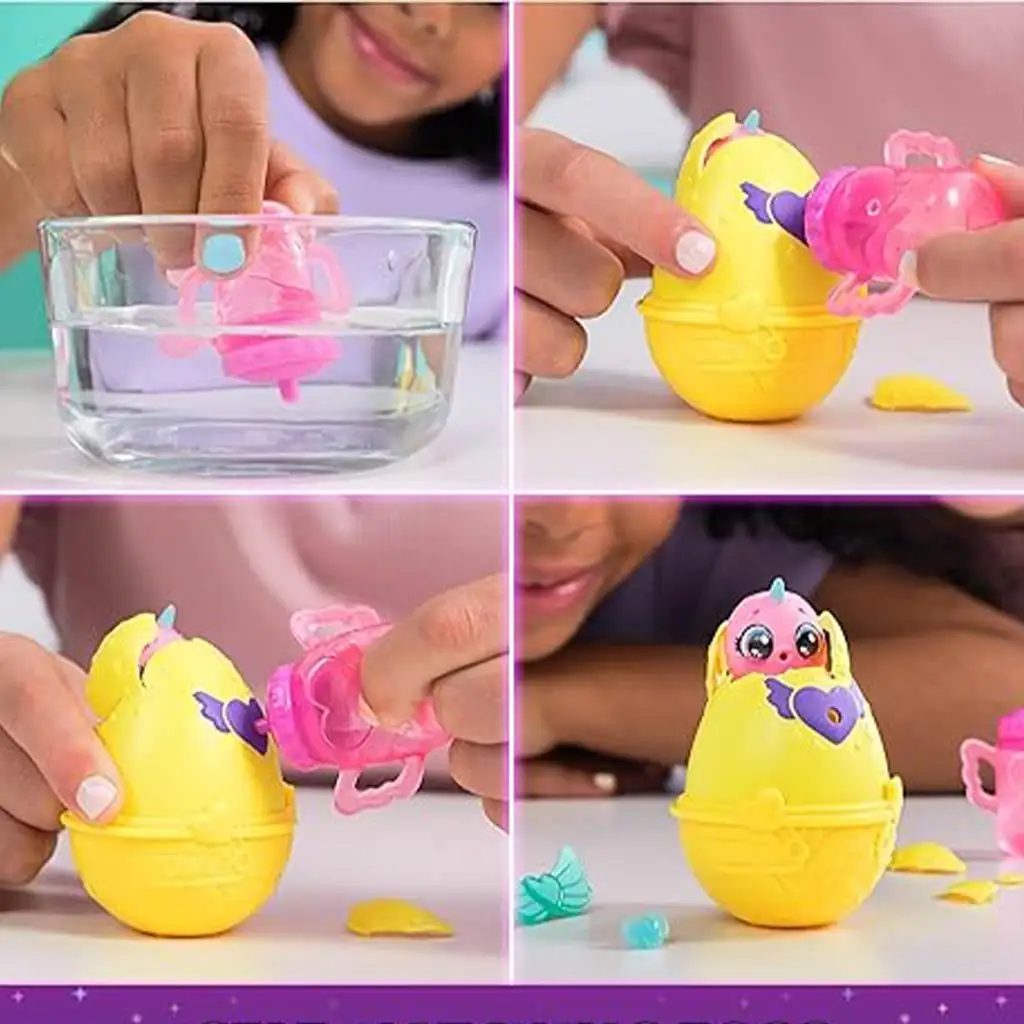 Hatchimals Alive!: Неоново дъгово пролетно кошничка комплект - Spin Master изображение 2