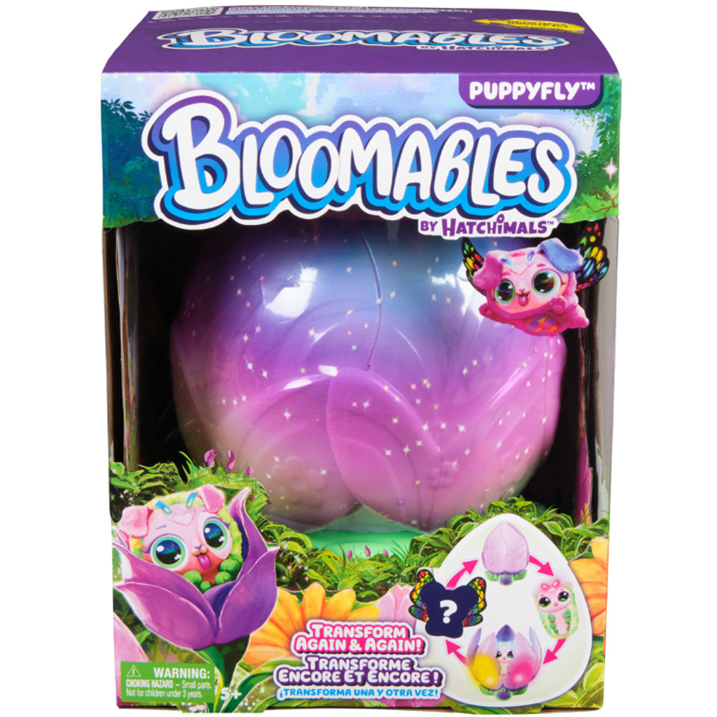Hatchimals: Bloomables изненада - Puppyfly изненада кученце-пеперуда в цвете - Spin Master изображение 1