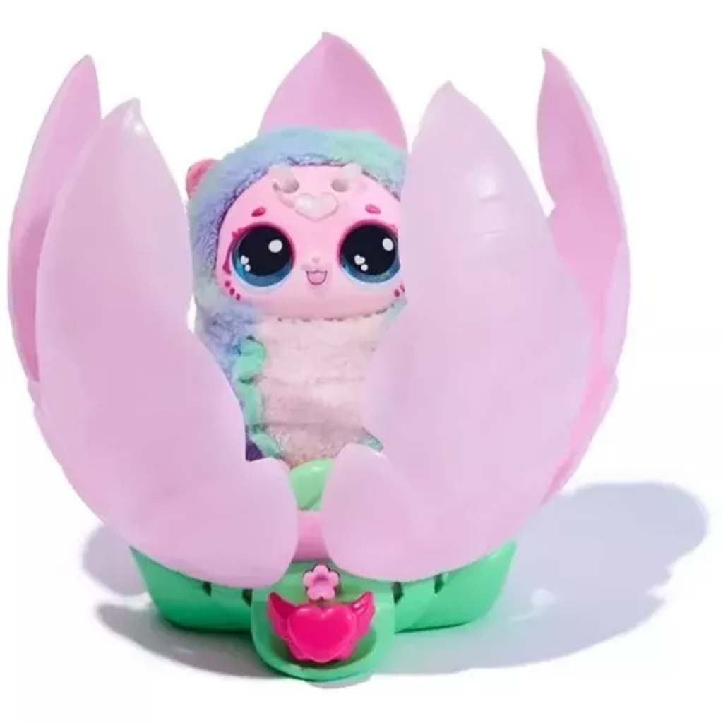 Hatchimals: Bloomables Kittyfly изненада Cicapillangó цвете - Spin Master изображение 2