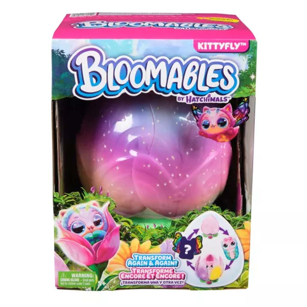 Hatchimals: Bloomables Kittyfly изненада Cicapillangó цвете - Spin Master изображение 1