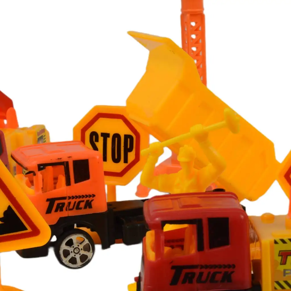 Heavy Duty: Играчка комплект за строителство с колички и аксесоари изображение 13