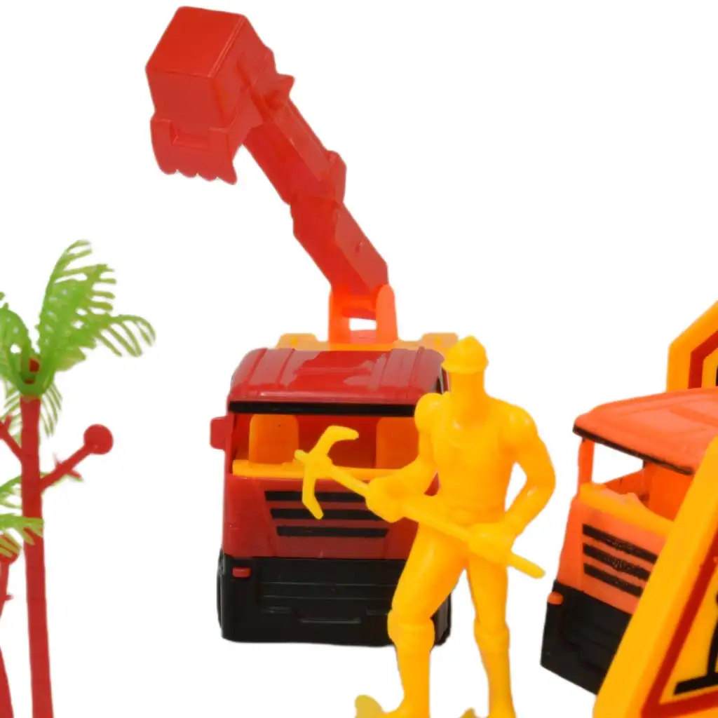 Heavy Duty: Играчка комплект за строителство с колички и аксесоари изображение 14