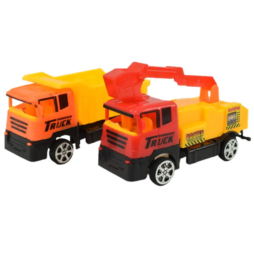 Heavy Duty: Играчка комплект за строителство с колички и аксесоари изображение 2